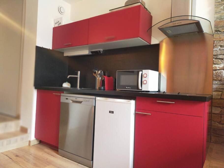 *Tout Confort*4 Pers*Centre Isola 2000 Dış mekan fotoğraf